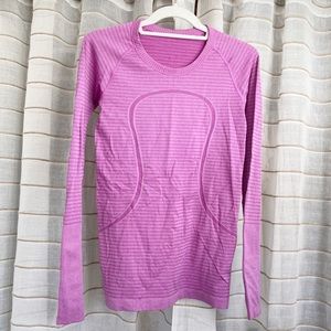 Lululemon Swiftly LS Heathered Ultra Violet